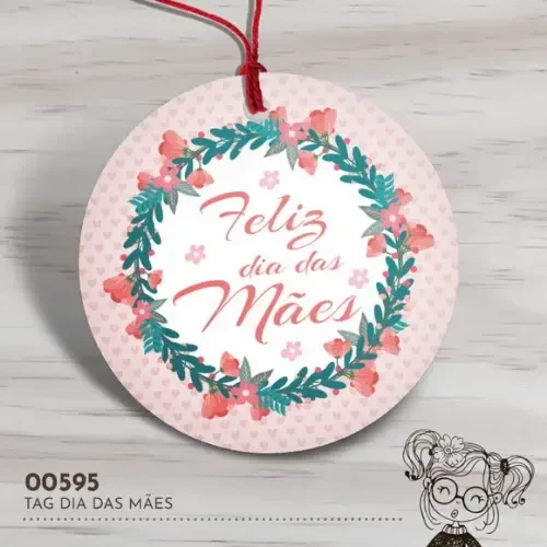 Tag Redonda Dia das Mães - 00595