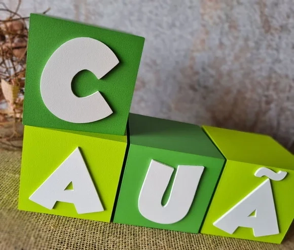 Cubos 10x10cm Galinha Pintadinha