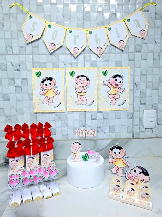 Kit Festa Completo Personalizado (Só um bolinho) - Magali (Fazemos outros temas)