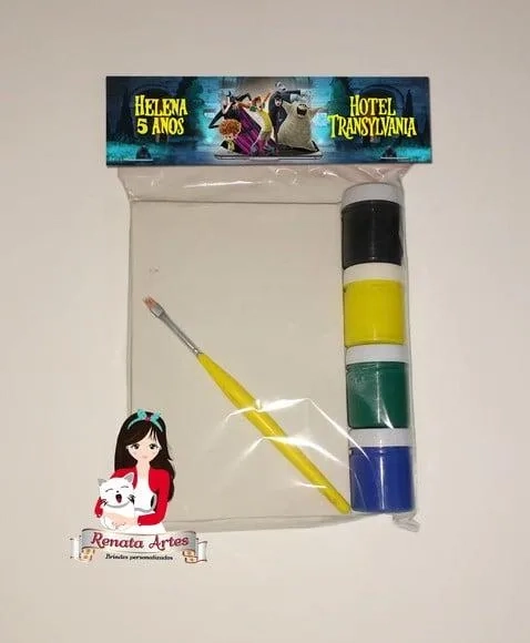 Kit Pintura Personalizado Hotel Transylvania
