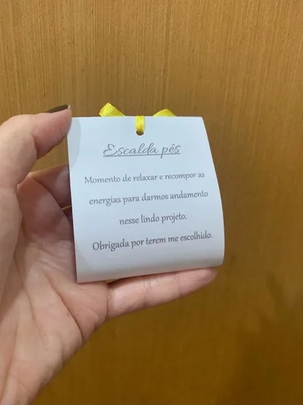 Brinde Corporativo Sachê Escalda Pés com Logo