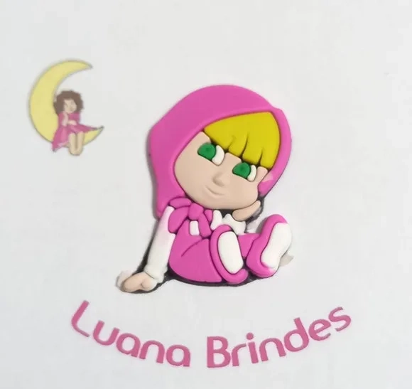 Aplique Marsha e Urso Emborrachados- 5 Peças