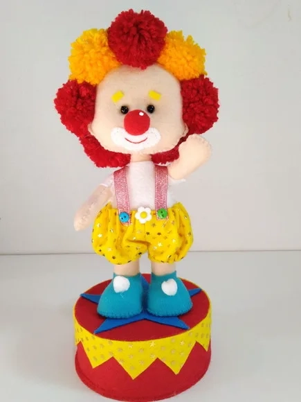 Combo Centro de Mesa Circo Baby 10 Peças
