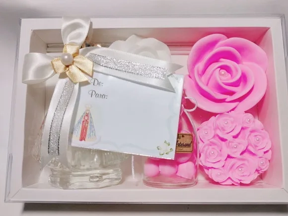 Kit Presente de Aniversário: Aromatizador Nossa Senhora