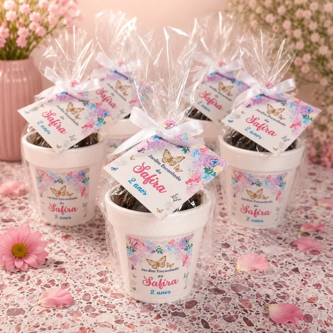 35 unidades Kit Jardinagem Jardim Encantado - Trabalhamos com qualquer tema - Informar tema no chat.