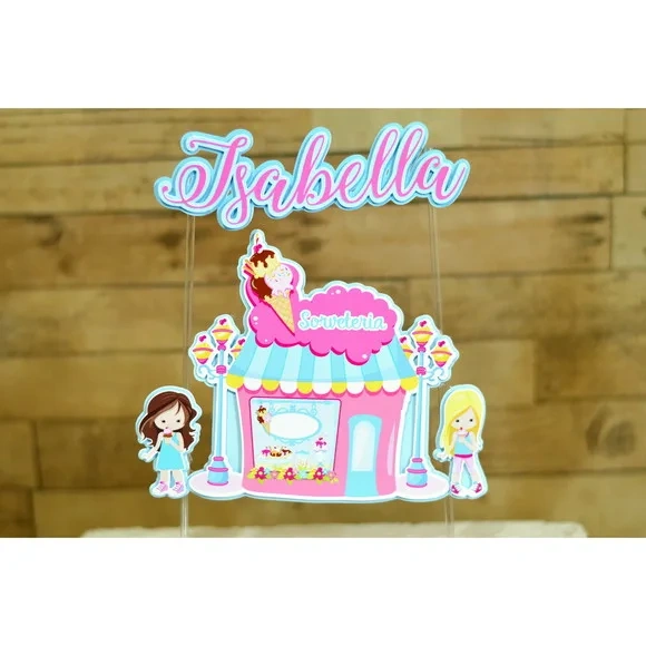 Topo de Bolo Personalizado