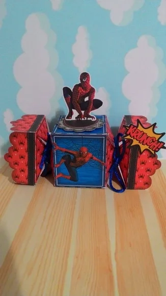 Kit 60 Lembrancinhas Homem Aranha