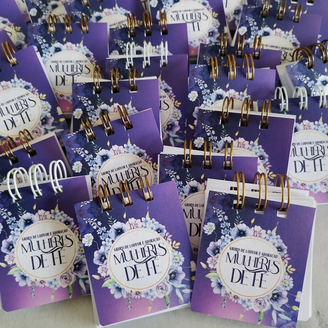 50 Blocos Minizinhos /  Personalizado com sua arte ou logo
