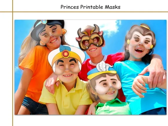 Arquivos em PDF Máscaras das Princesas Disney - Cod 67