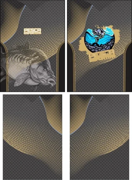 Arte Estampa Camisa Pesca-mod-0227 R$12,00