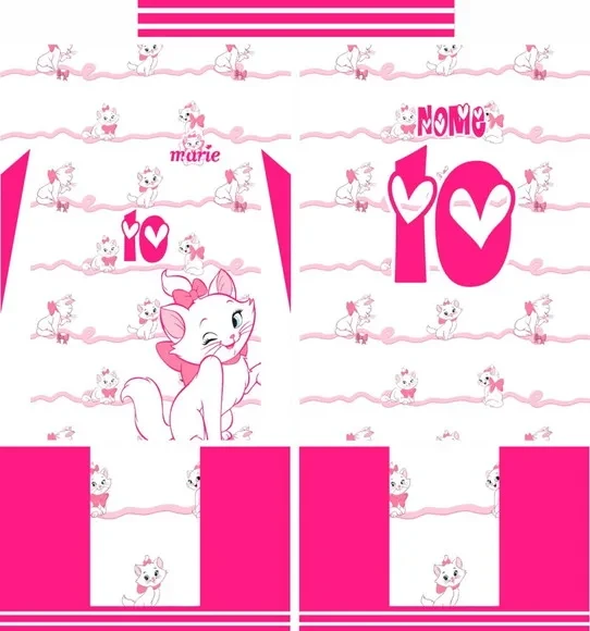Arte Vetor Camisa Interclasse Gata Marie Mod-680