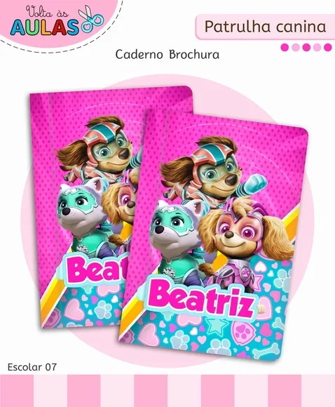 Caderno Brochurão Personalizado
