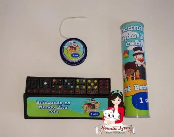 Kit Jogos Personalizado Mundo Bita