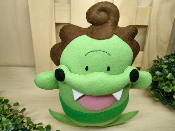 Boneco Jacaré Em Feltro Artesanal 24 Cm Decoração Festa