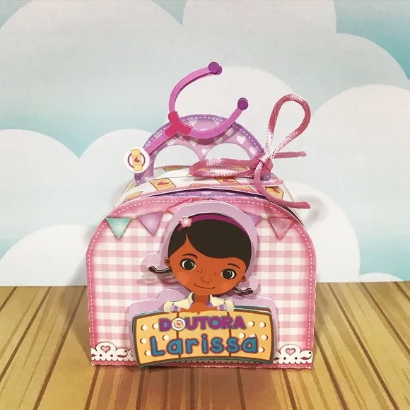 Kit 60 Lembrancinhas Doutora Brinquedos
