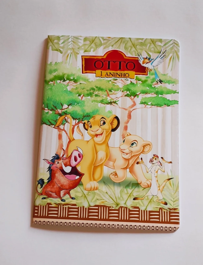 Rei Leão Álbum de Figurinhas + Desenhos para Colorir + Atividades