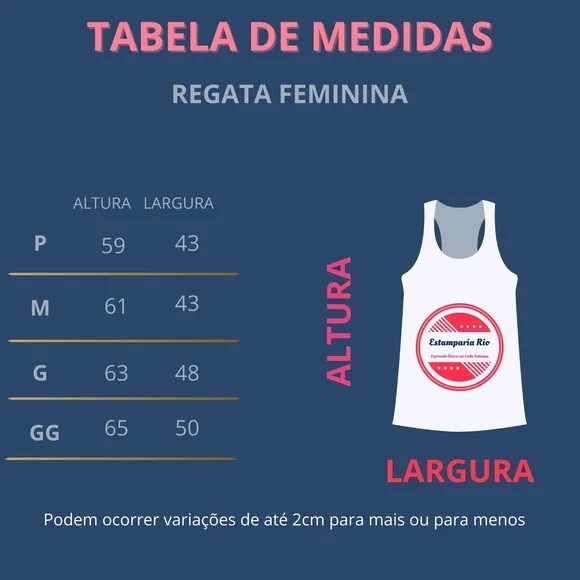 Regata Feminina Personalizada Estilo Nadador