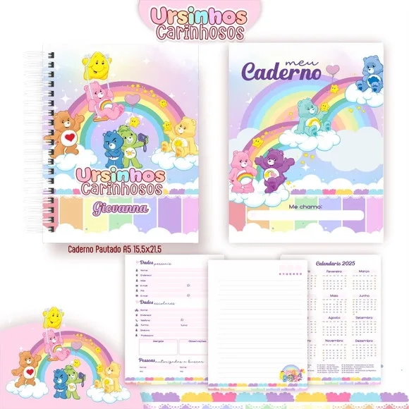 Caderno ou Agenda Personalizada