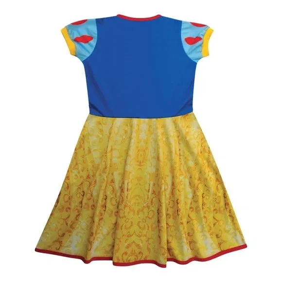 Vestido Infantil Princesa dos Anões