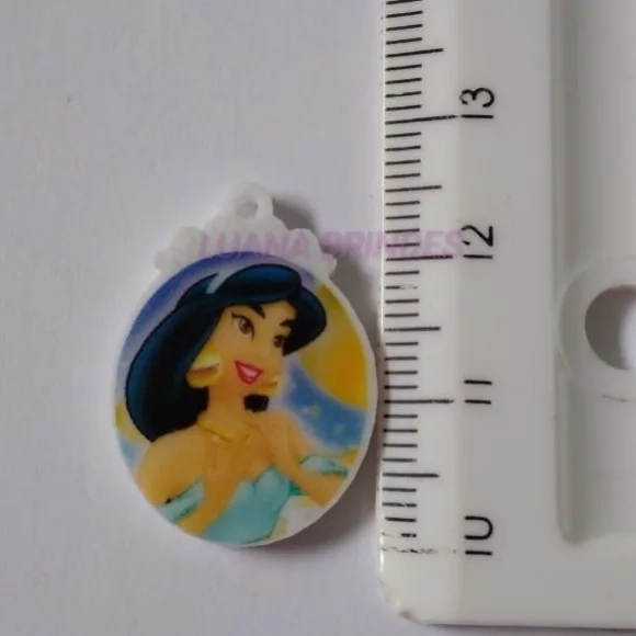Kit Jasmine Aplique e Pingente de Acrílico 3 Kits