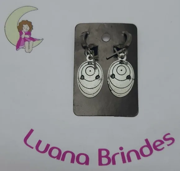 Brinco Desenho Animes 9 de Acrílico - 5,5cm - 1 par
