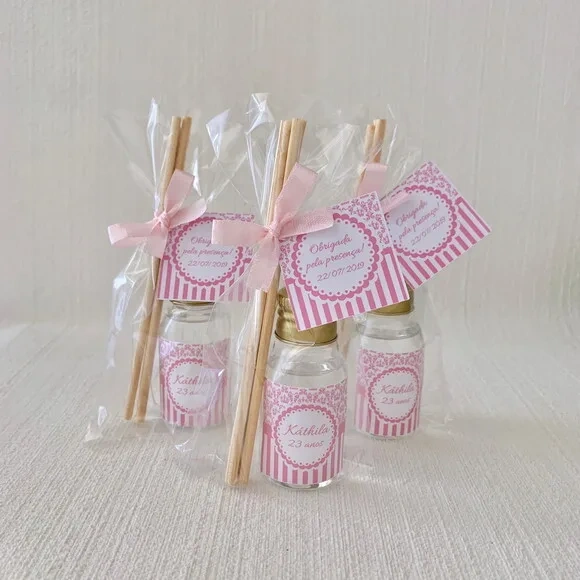 Lembrancinha Aromatizador Coroa Rosa
