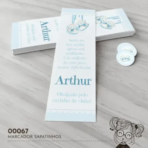 Marcador de Livro Sapatinhos - 00067