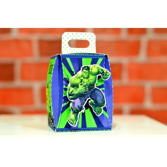 Kit 30 Lembrancinhas Hulk