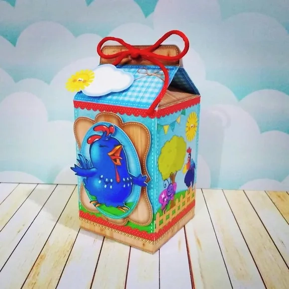 Kit 60 Lembrancinhas Galinha Pintadinha