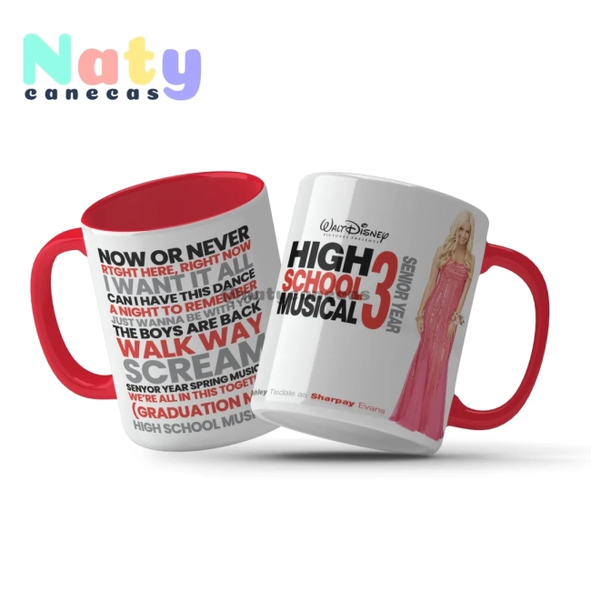 Caneca Personalizada Trilha Sonora High School Musical 3