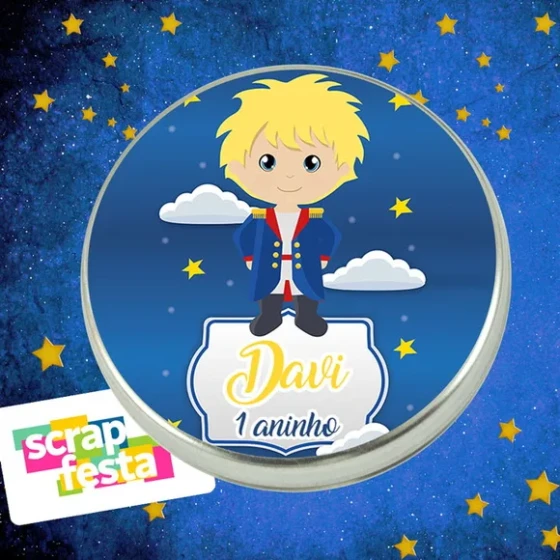 Latinhas Personalizadas O Pequeno Príncipe