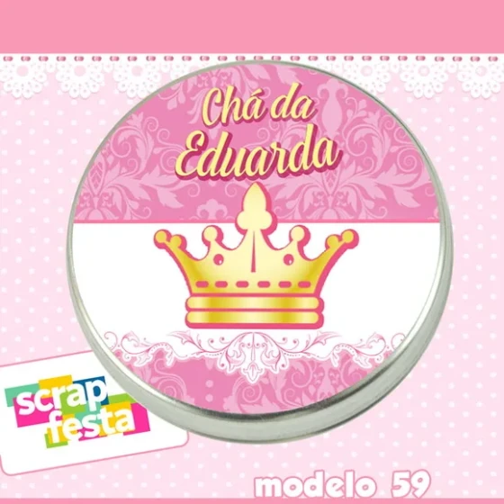 Lembrancinhas de Chá de Bebê Latinhas
