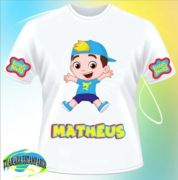 Camiseta Luccas Neto 03