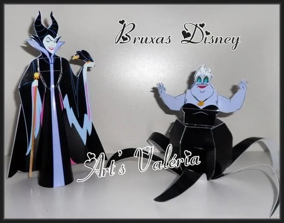 Bruxas Disney 3D - valor unitário
