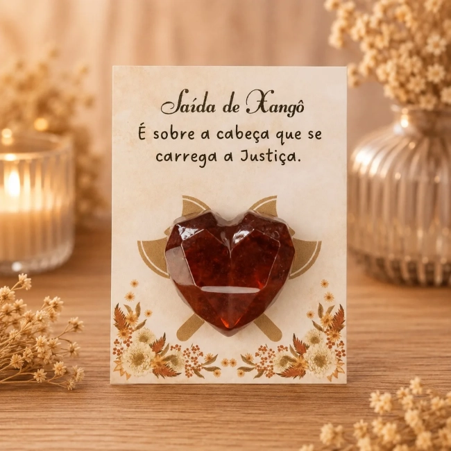 60 UNIDADES Mini Sabonete Coração Diamante no Card Lembrancinhas de Xangô, trabalhamos com qualquer tema.