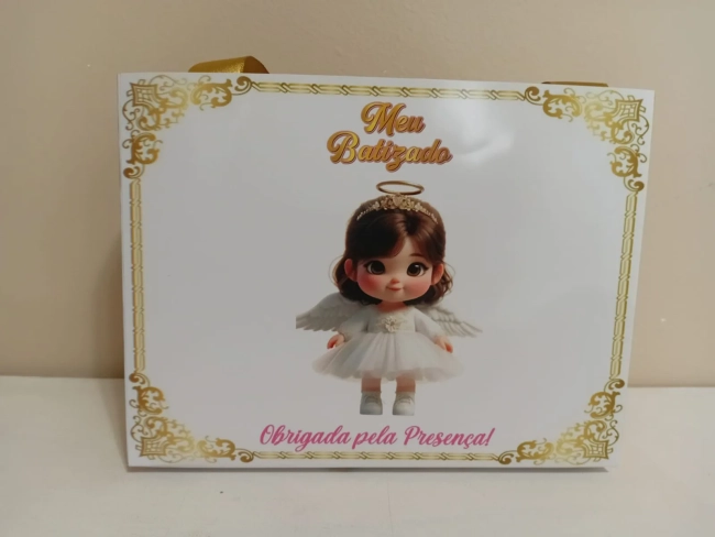 Sacolinhas Personalizadas Batizado para Lembrancinhas