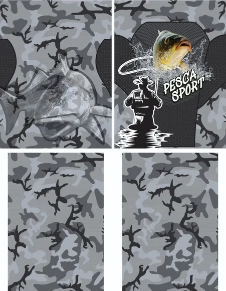 Arte Vetor Camisa Pesca-mod-0213