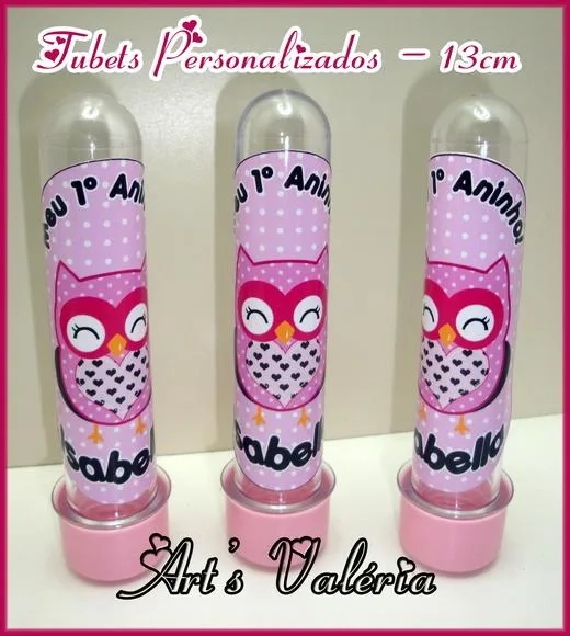 Tubetes Personalizados - 13cm