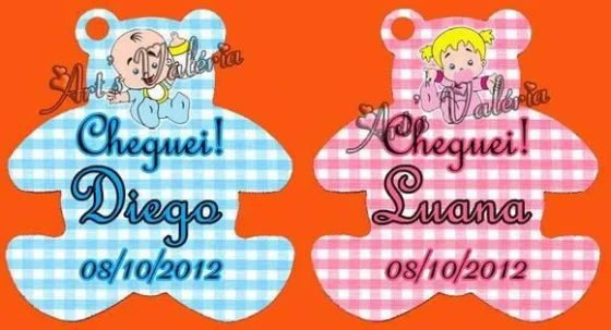 Tag Urso - 3cm