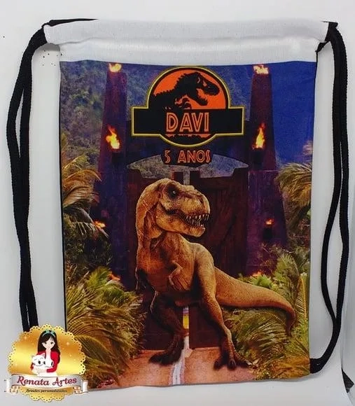 Mochila de Tecido Jurassik Park