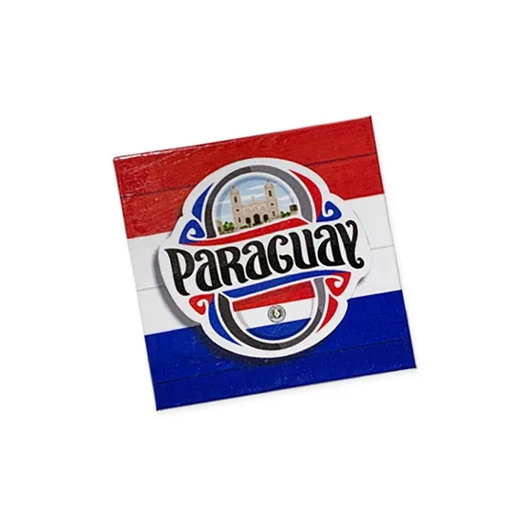 Imãs Decorativos - Paraguay
