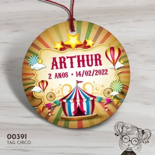 Tag Redonda Circo - 00391