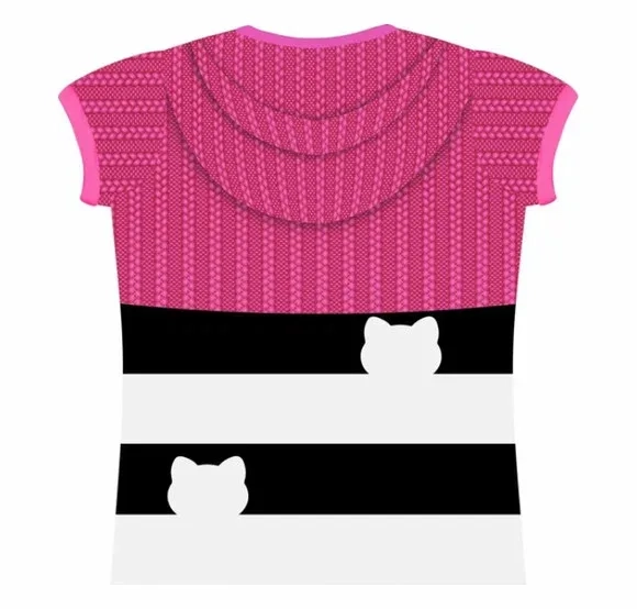 Camiseta Infantil Feminina Gatinhos