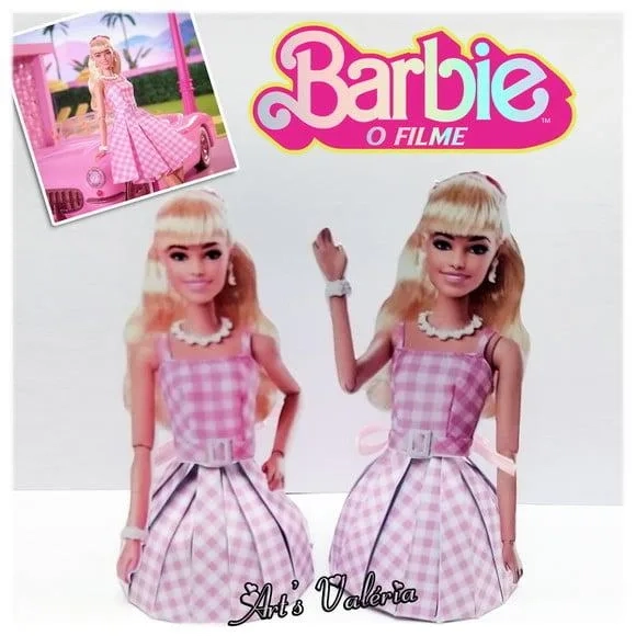 Barbie 2d - Porta Bombom - Valor Unitário