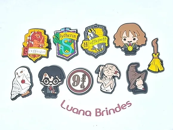 Aplique Harry Potter Emborrachando Pacote com 10 Unidades