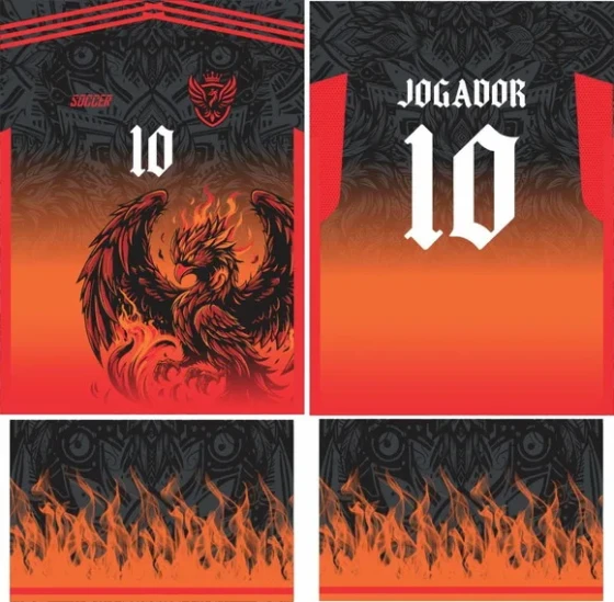 Arte Vetor Camisa Interclasse Fenix 334