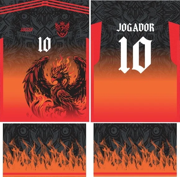 Arte Vetor Camisa Interclasse Fenix 334