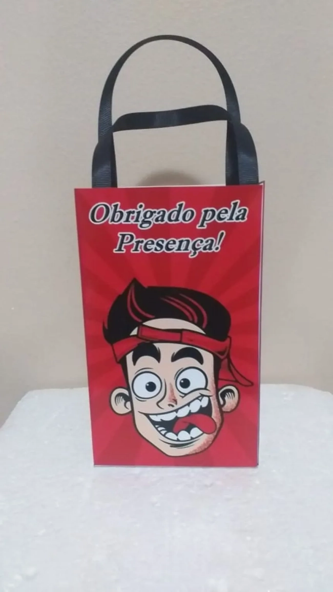 Sacolinhas Personalizadas Enaldinho para Lembrancinhas