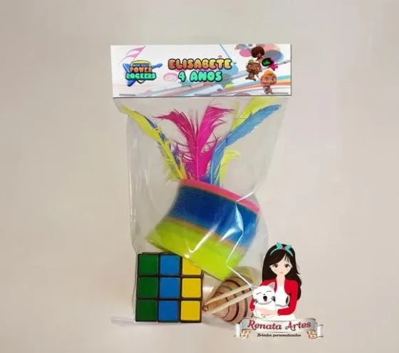 Kit Brinquedos Retrô Tema M. Beat Pr