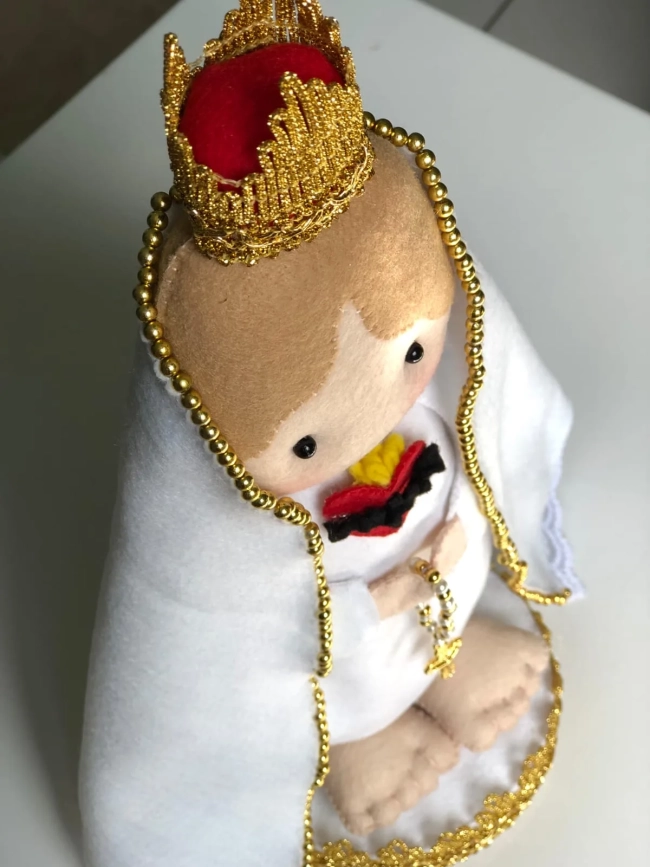 Nossa Senhora de Fatima  em feltro
